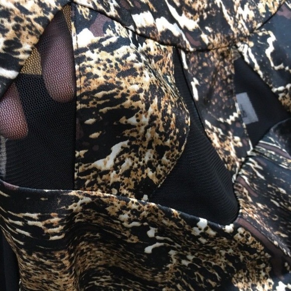 Joseph Ribkoff Sleeveless Side Panel Sexy Dress - Picture 3 of 8